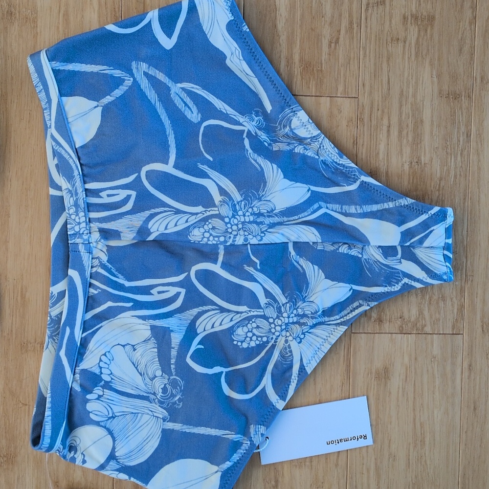 ✨ NWT Reformation Lago Bikini In Cozumel Size M - Picture 6 of 8